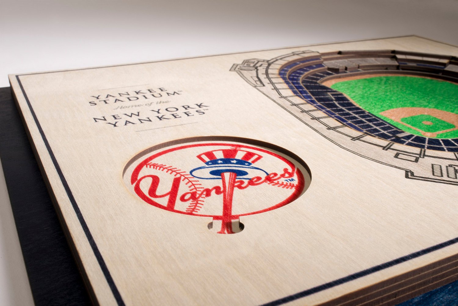 YouTheFan New York Yankees 5-Layer Stadium Views 3-D Wall Art - view number 2