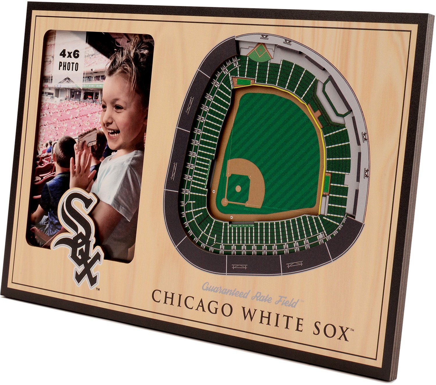 YouTheFan Chicago White Sox 3D Stadium Views Picture Frame