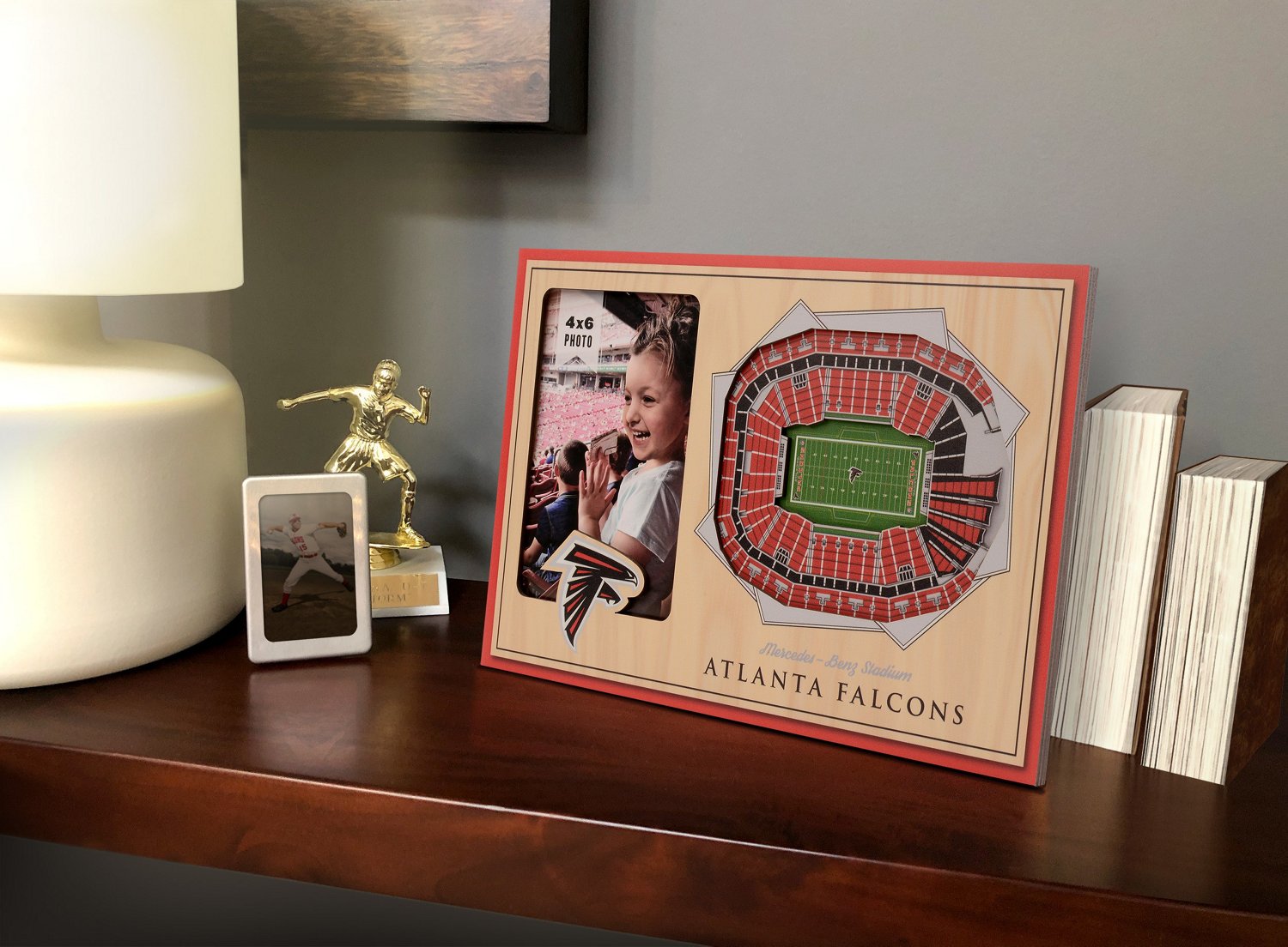 YouTheFan Atlanta Falcons 3-D StadiumViews Picture Frame                                                                         - view number 5