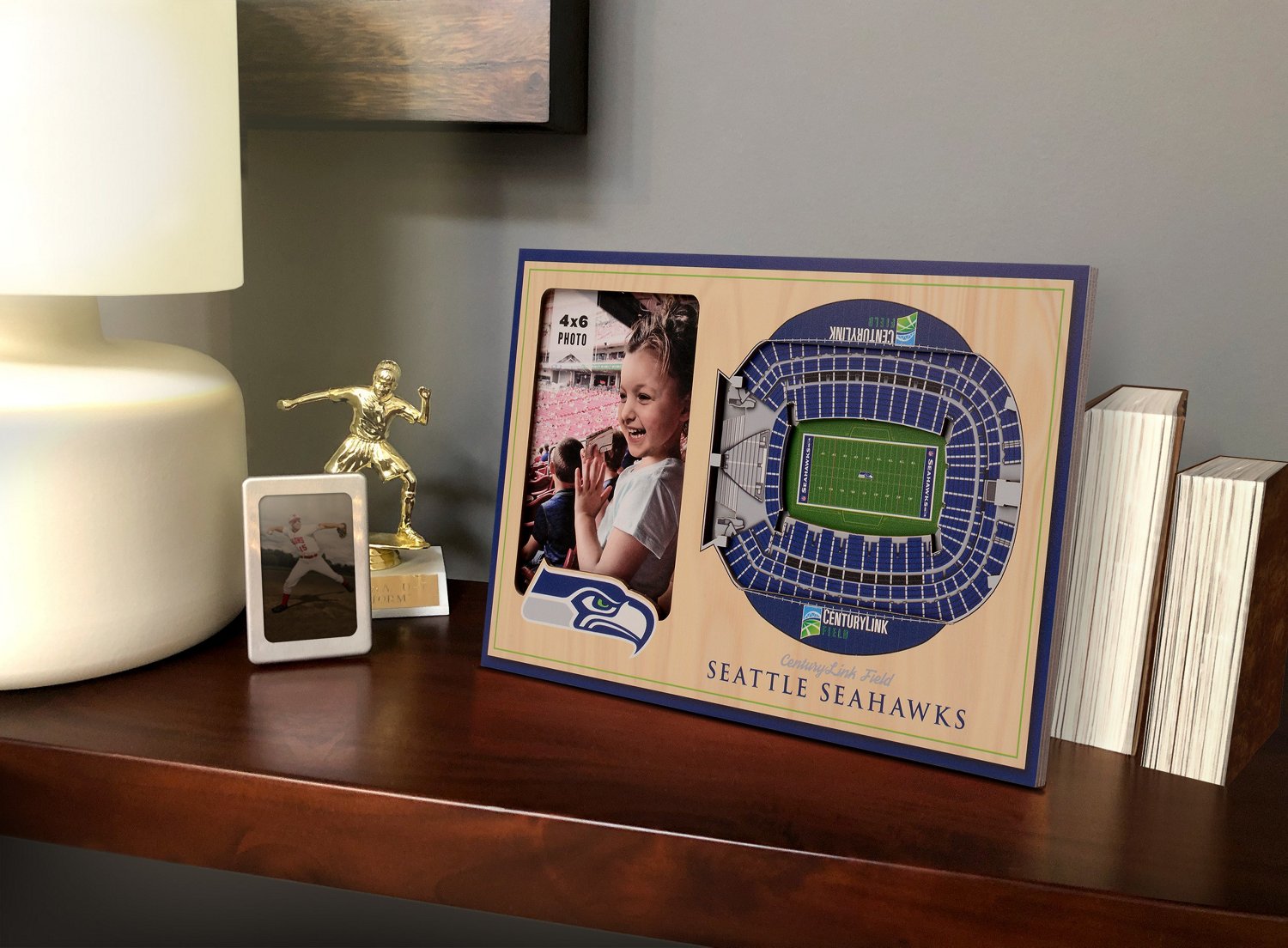 YouTheFan Seattle Seahawks 3-D Stadium Views Picture Frame                                                                       - view number 5