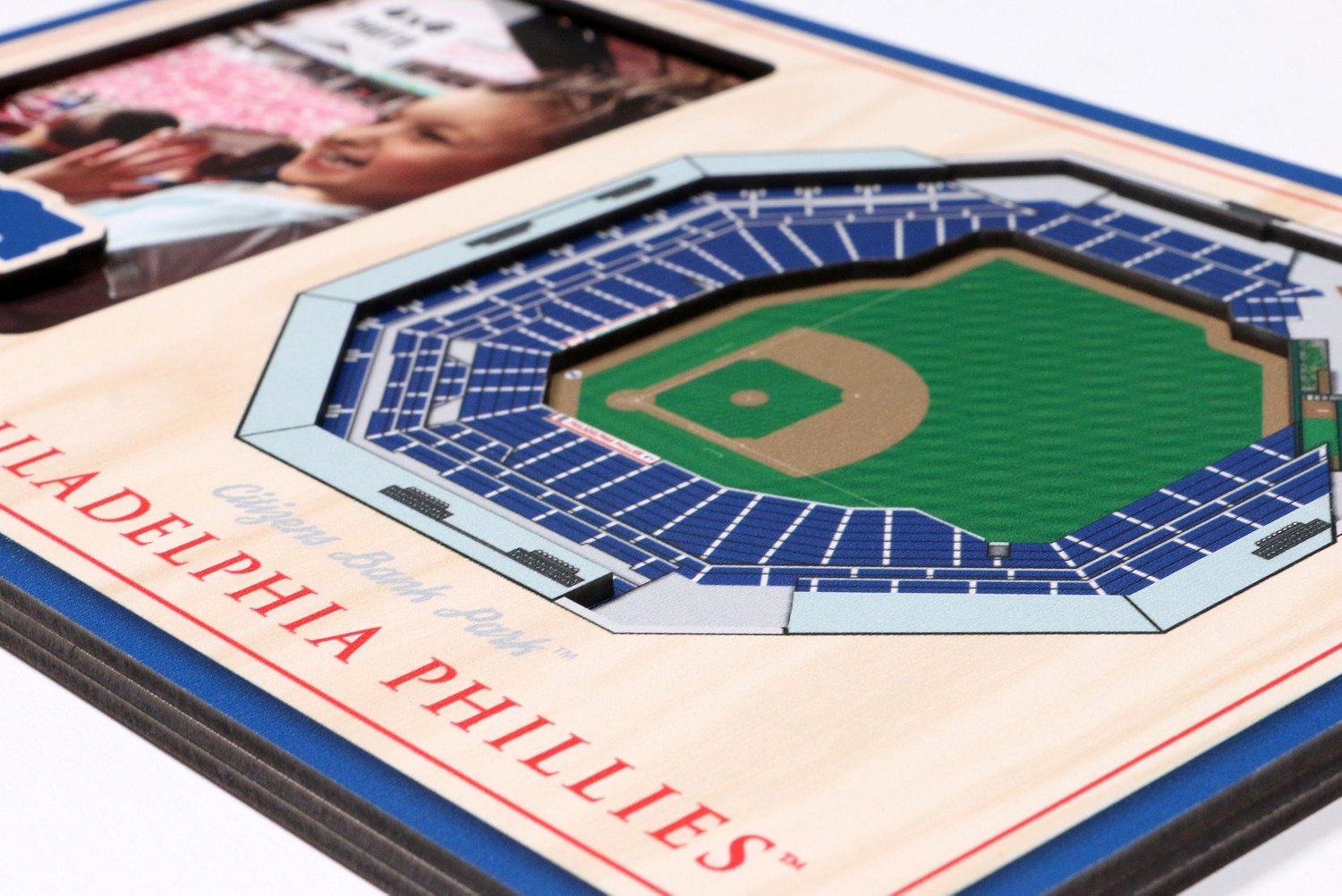YouTheFan Philadelphia Phillies 3D Stadium Views Picture Frame - view number 4