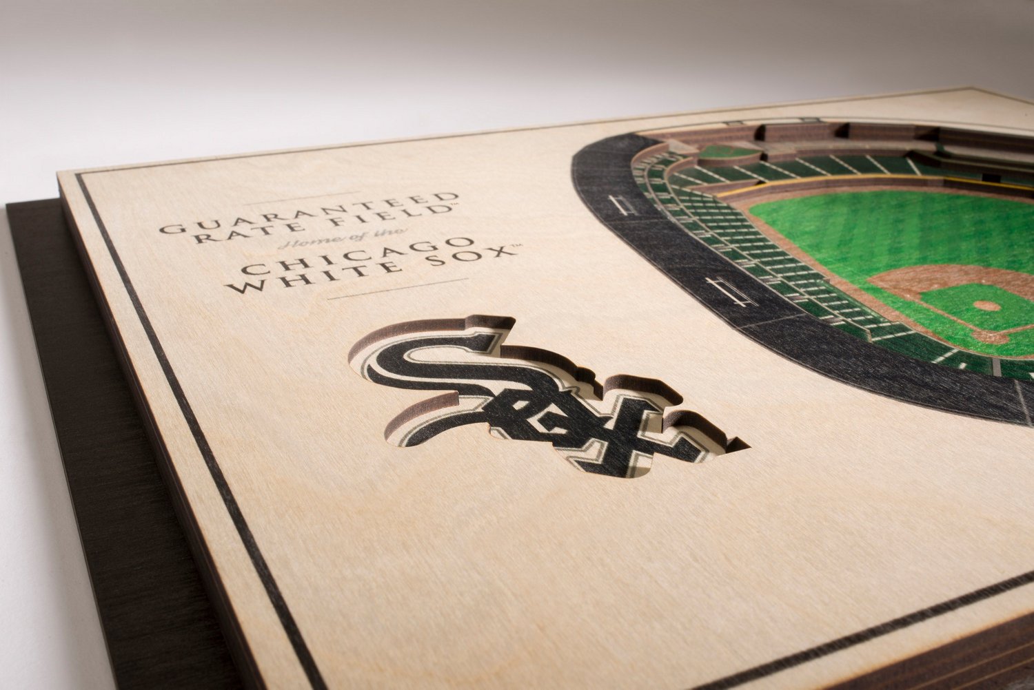 YouTheFan Chicago White Sox 5-Layer Stadium Views 3-D Wall Art - view number 2