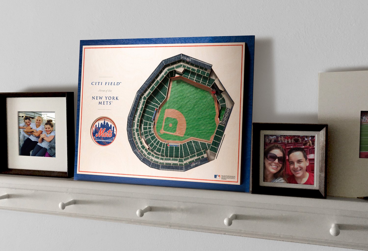 YouTheFan New York Mets 5-Layer StadiumViews 3-D Wall Art - view number 5
