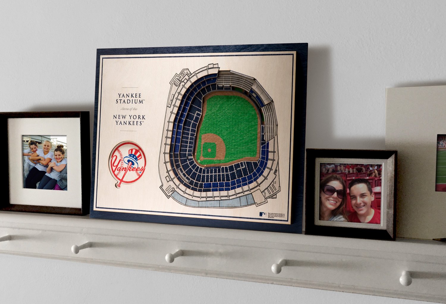 YouTheFan New York Yankees 5-Layer Stadium Views 3-D Wall Art - view number 5