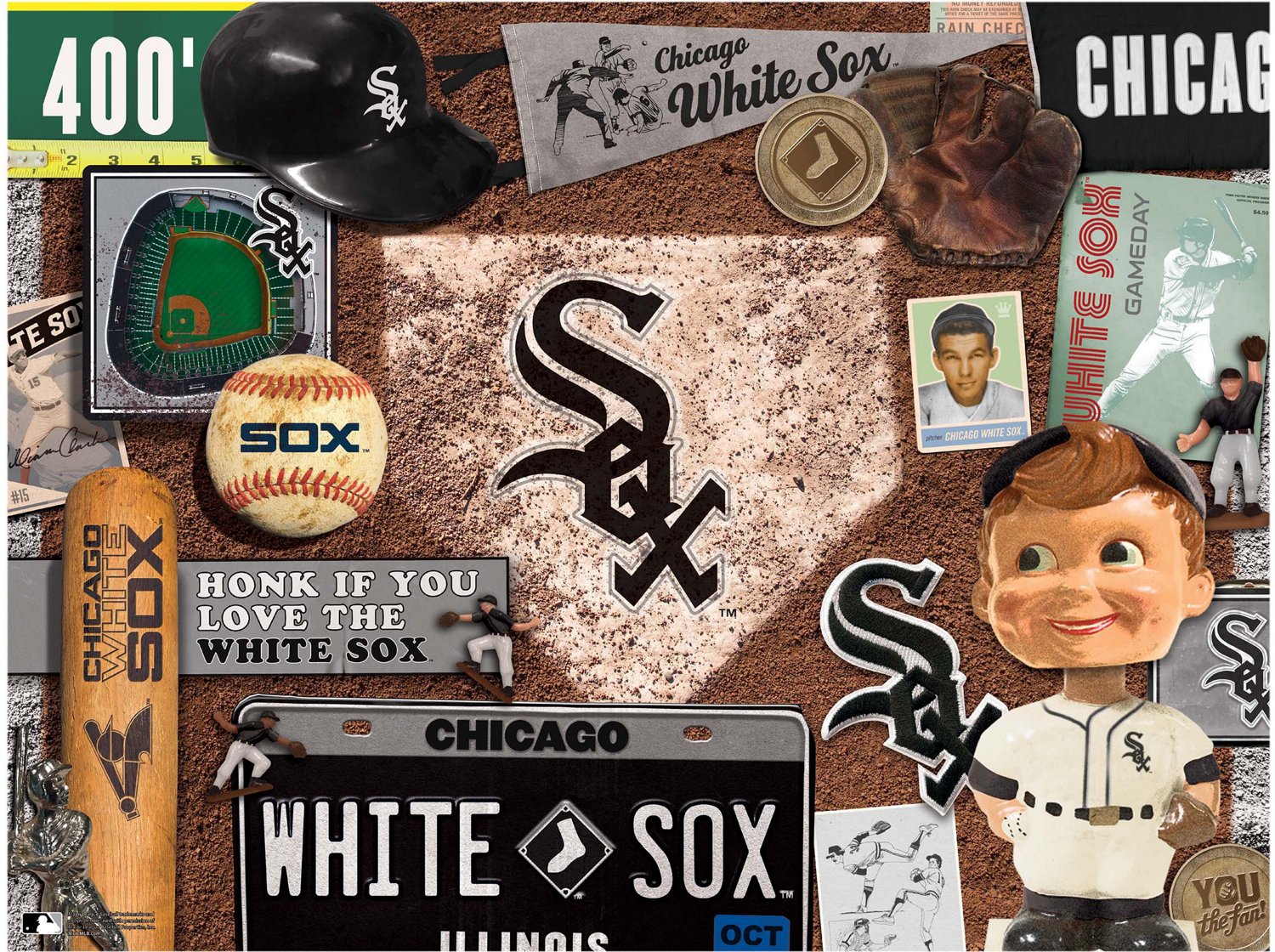 YouTheFan Chicago White Sox Retro Series 500-Piece Jigsaw Puzzle - view number 2