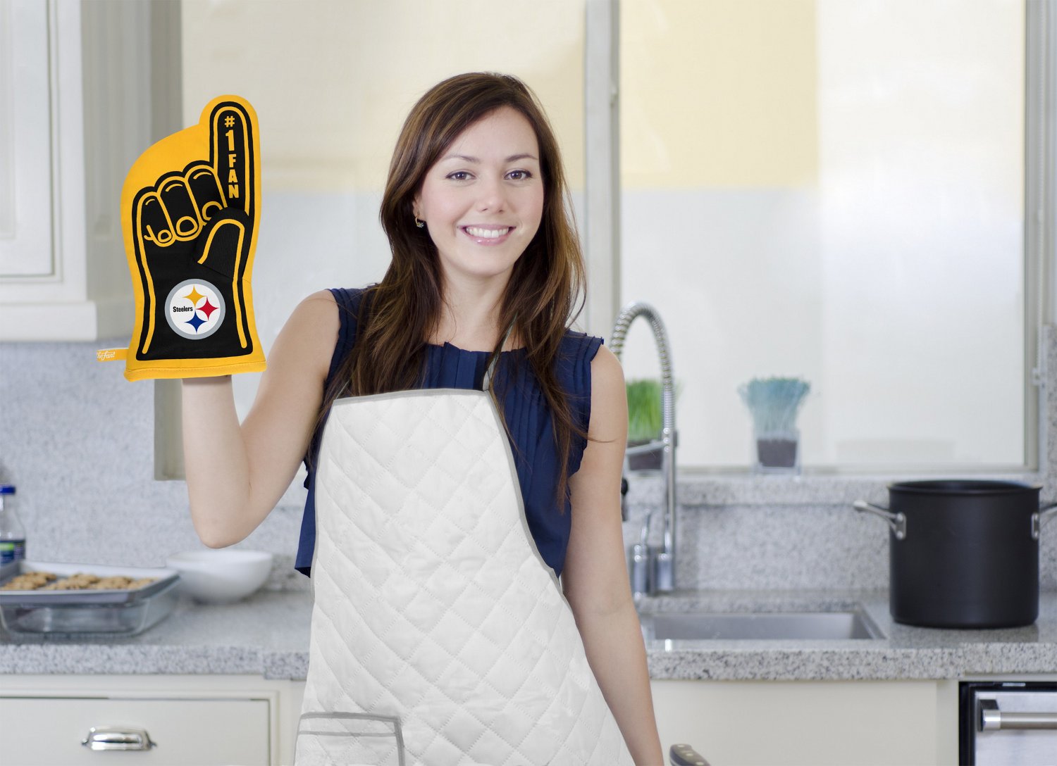YouTheFan Pittsburgh Steelers #1 Oven Mitt                                                                                       - view number 4