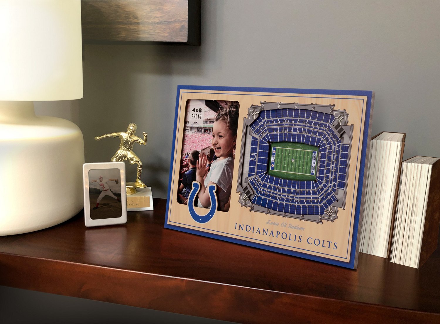 YouTheFan Indianapolis Colts 3-D StadiumViews Picture Frame                                                                      - view number 5