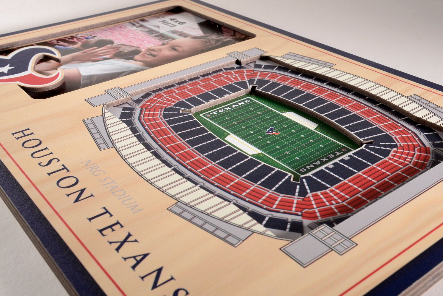 YouTheFan Houston Texans 3-D Stadium Views Picture Frame                                                                         - view number 4