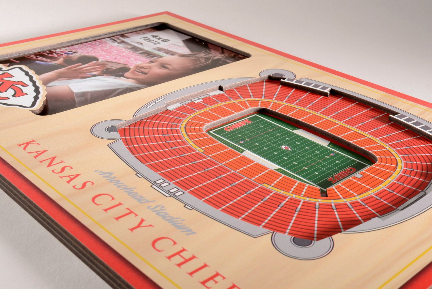 YouTheFan Kansas City Chiefs 3-D StadiumViews Picture Frame                                                                      - view number 4