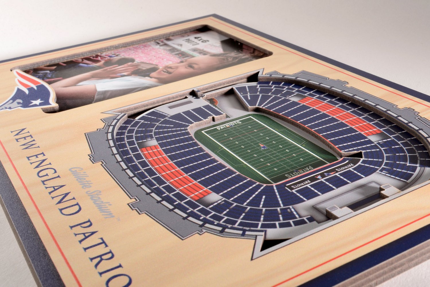 YouTheFan New England Patriots 3-D StadiumViews Picture Frame                                                                    - view number 4