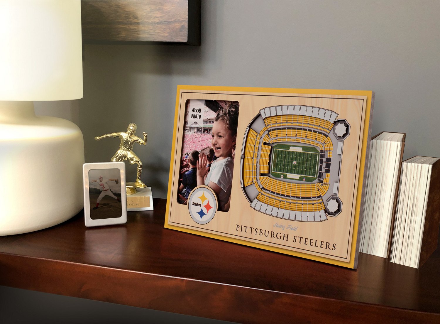 YouTheFan Pittsburgh Steelers 3-D Stadium Views Picture Frame                                                                    - view number 5