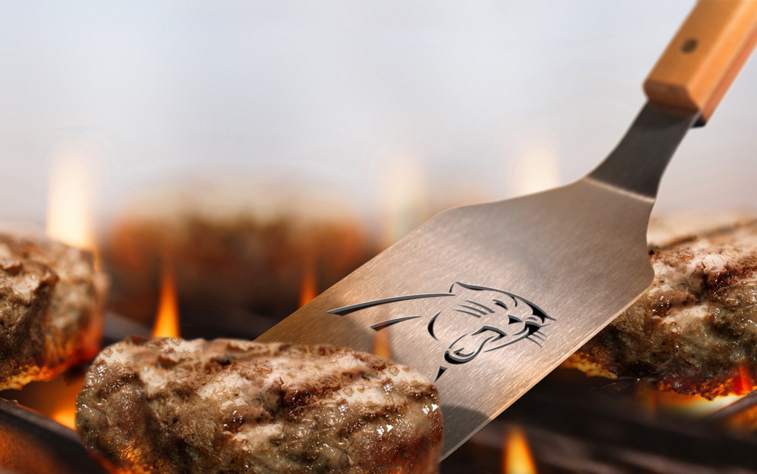 YouTheFan Carolina Panthers Classic 3-Piece BBQ Set                                                                              - view number 4