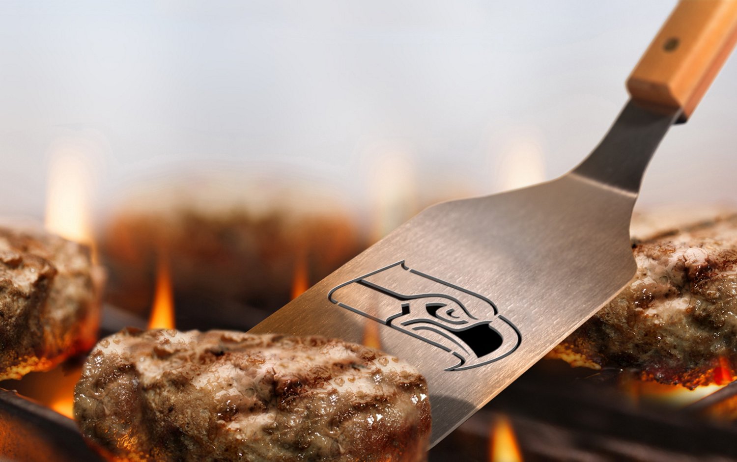 YouTheFan Seattle Seahawks Classic 3-Piece BBQ Set                                                                               - view number 4