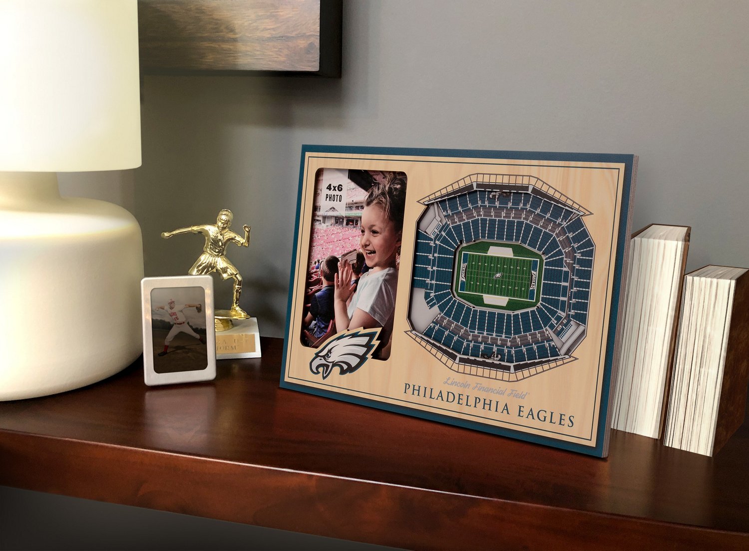 YouTheFan Philadelphia Eagles 3-D StadiumViews Picture Frame                                                                     - view number 5