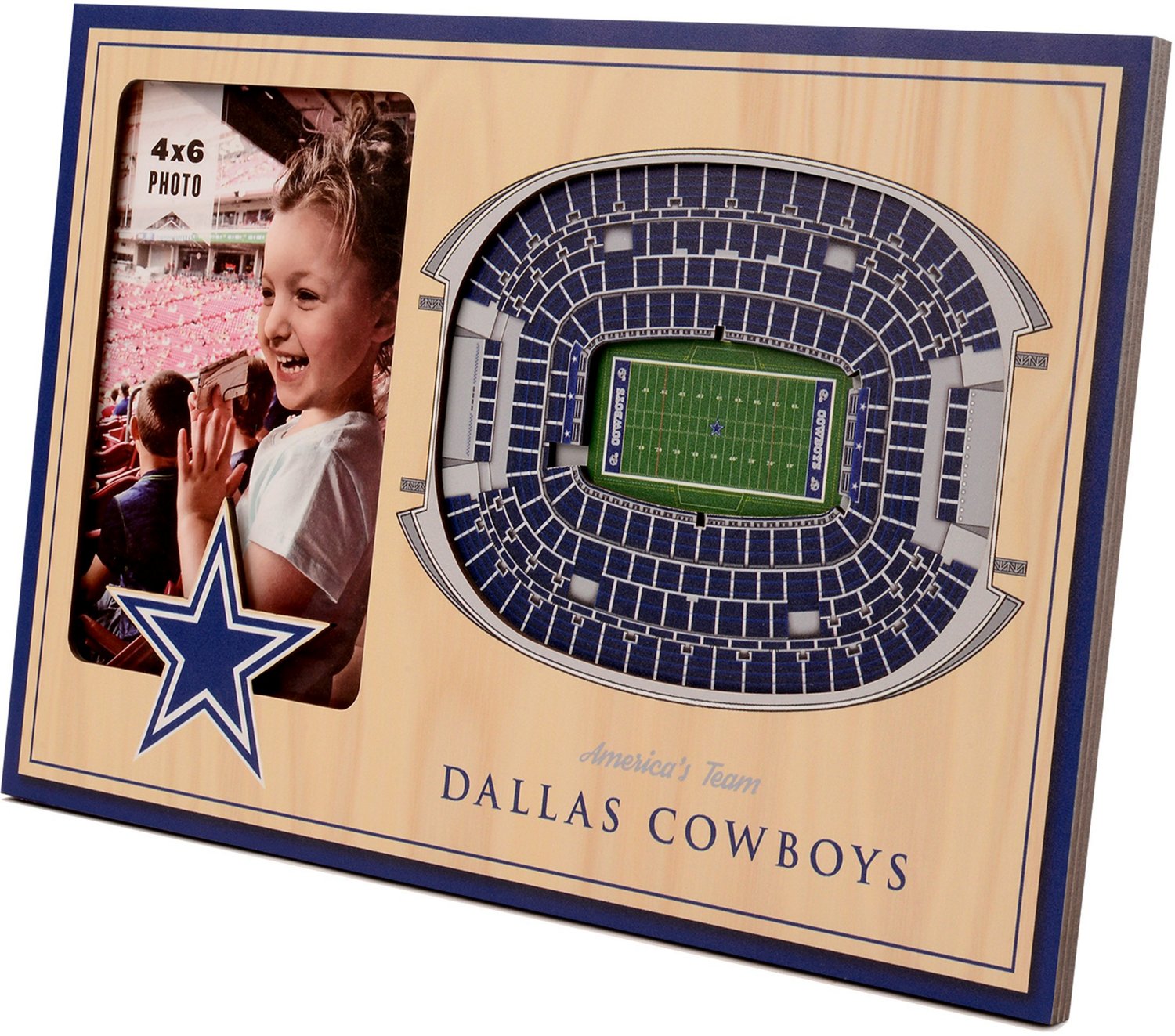 YouTheFan Dallas Cowboys 3-D StadiumViews Picture Frame                                                                          - view number 1