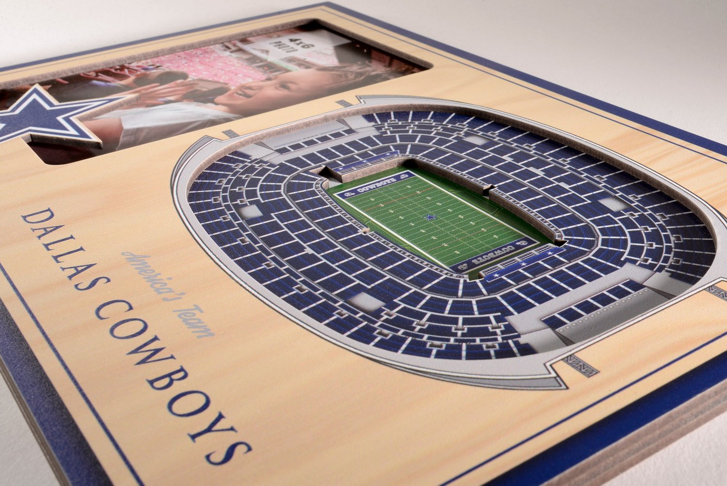 YouTheFan Dallas Cowboys 3-D StadiumViews Picture Frame                                                                          - view number 4