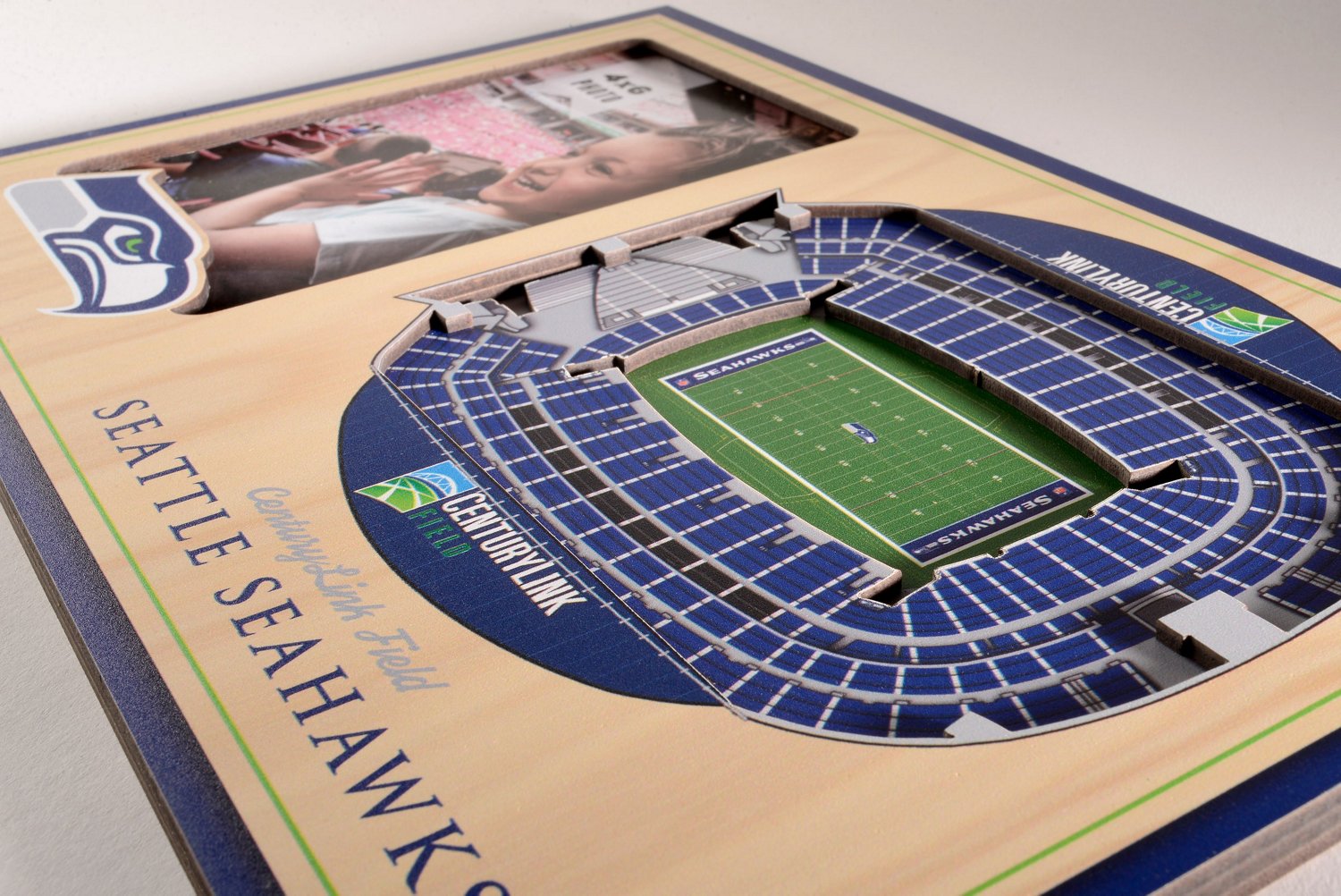 YouTheFan Seattle Seahawks 3-D Stadium Views Picture Frame                                                                       - view number 4