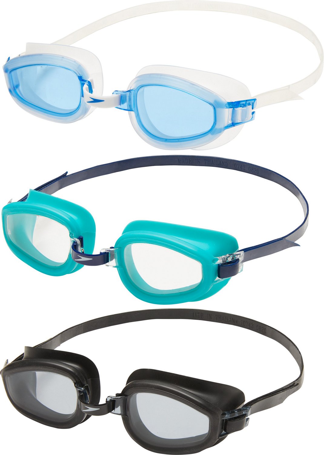 Speedo swim goggles 3 hot sale pack