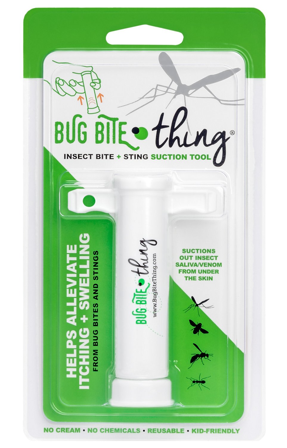 2 Bug Bite Thing Suction Tools with Travel Bags