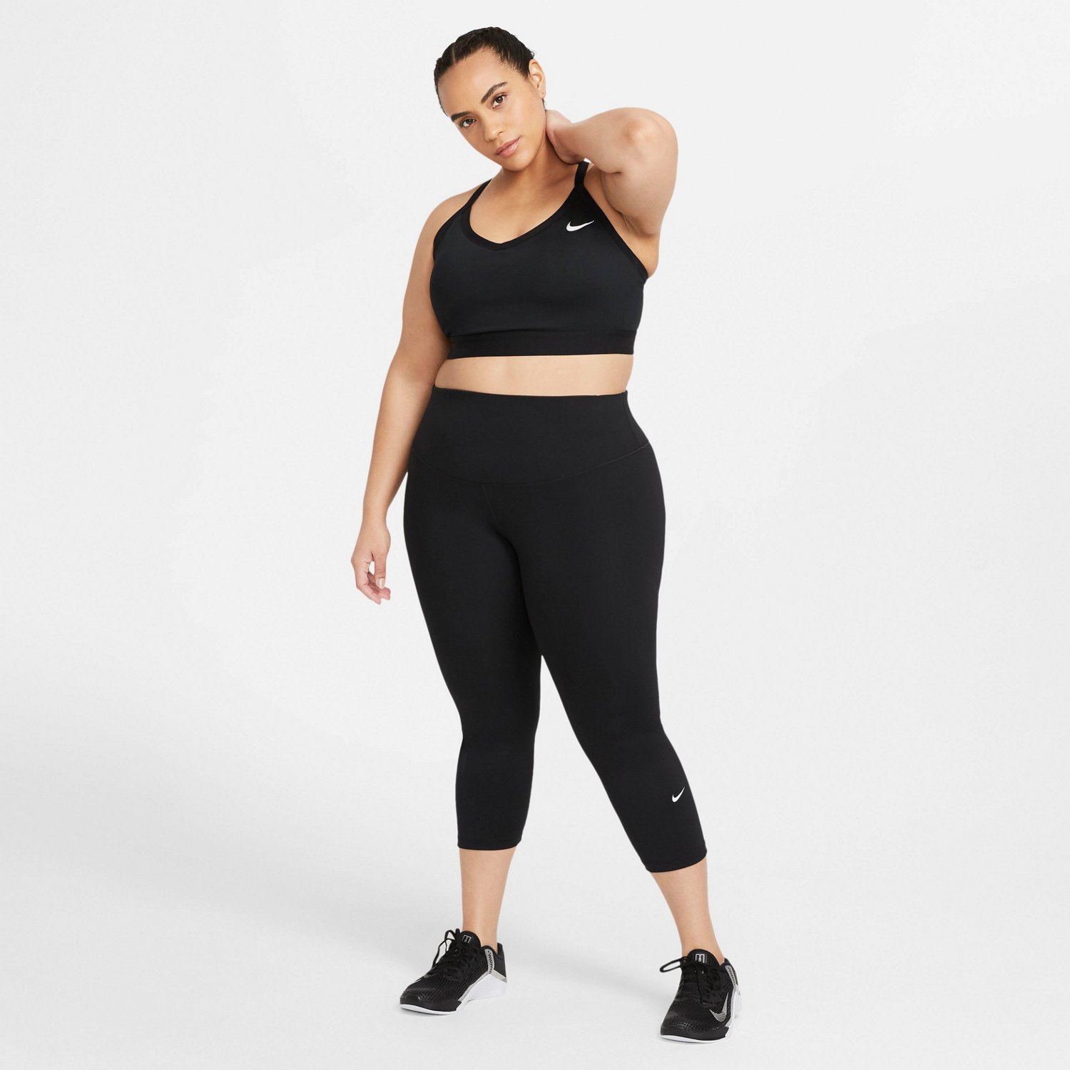 Nike Women's One Cropped 2.0 Plus Size Tights - view number 7