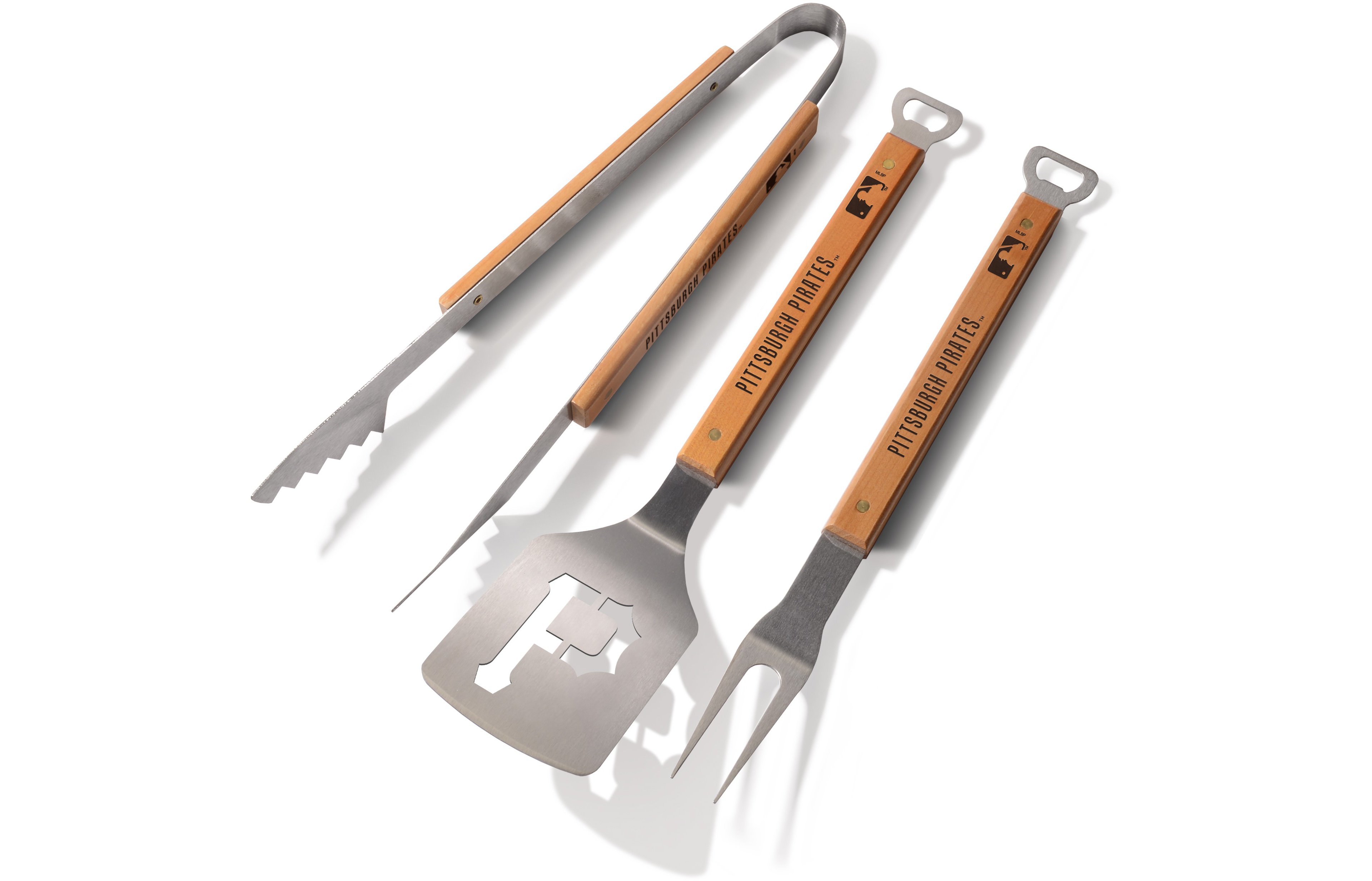 YouTheFan Pittsburgh Pirates Classic 3-Piece BBQ Set