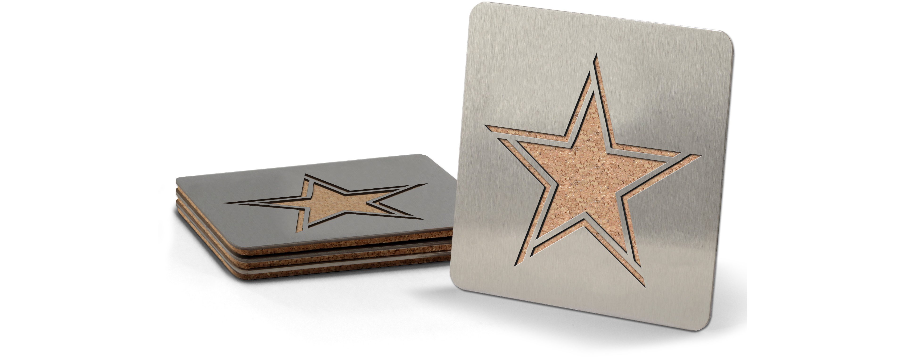 YouTheFan Dallas Cowboys Boasters Coasters 4-Pack