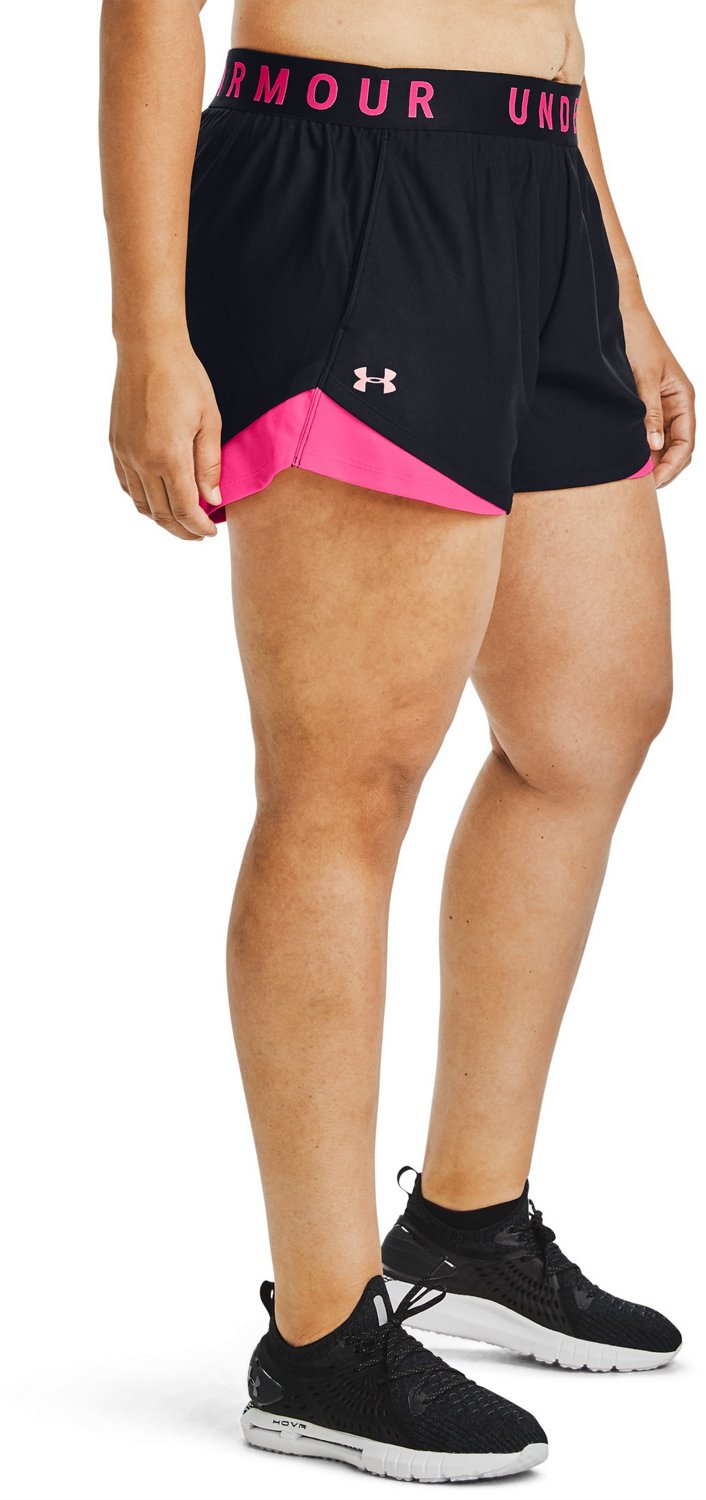 Under Armour Women's Play Up 3.0 Plus Size Shorts 3 in. - view number 3