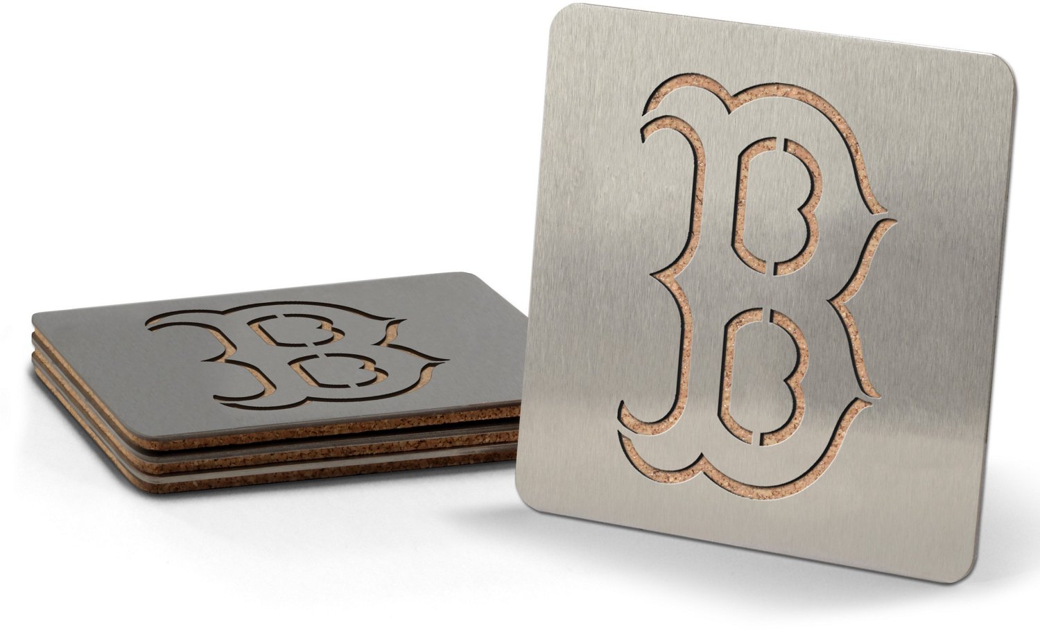 YouTheFan Boston Red Sox 4-Piece Coaster Set