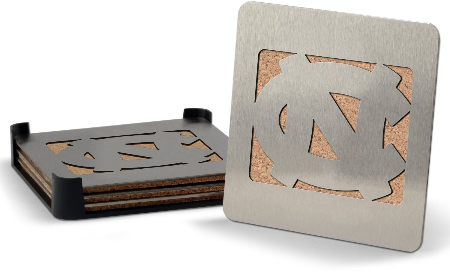 YouTheFan University of North Carolina 4-Piece Coaster Set