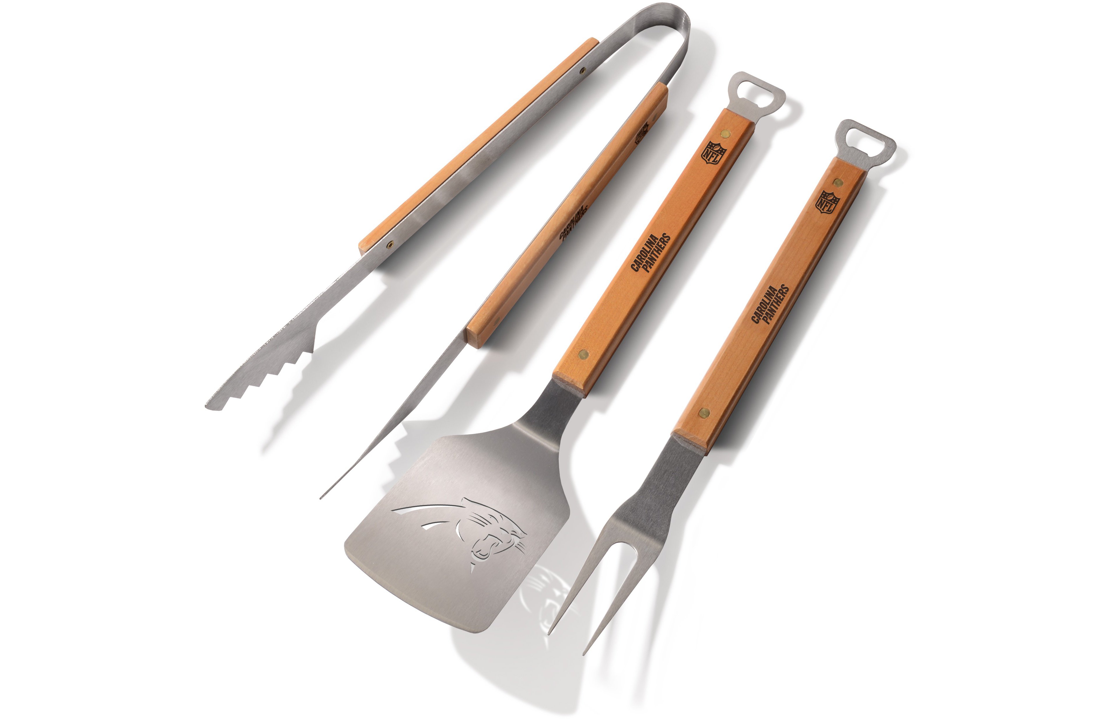 YouTheFan Carolina Panthers Classic 3-Piece BBQ Set