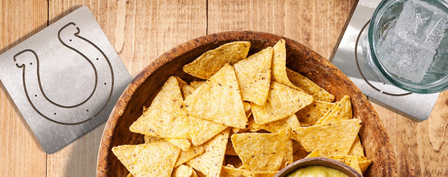 YouTheFan Indianapolis Colts Boasters Coasters 4-Pack                                                                            - view number 3