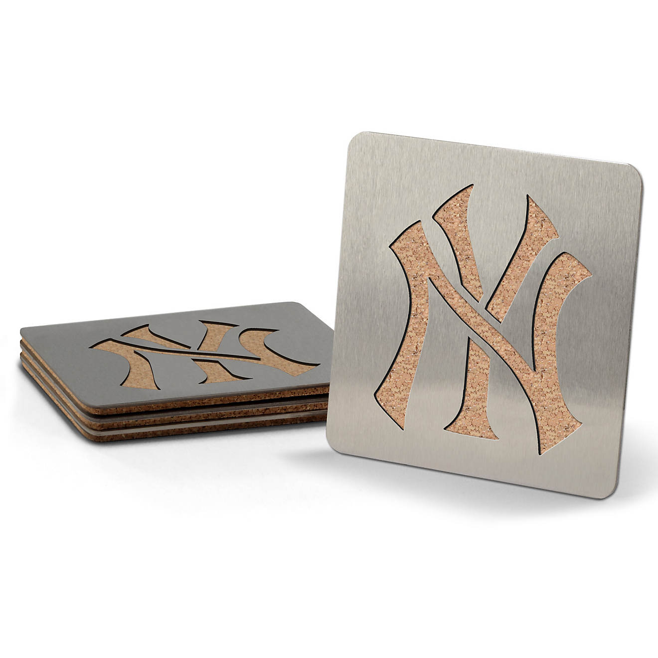 YouTheFan New York Yankees 4-Piece Coaster Set                                                                                   - view number 1