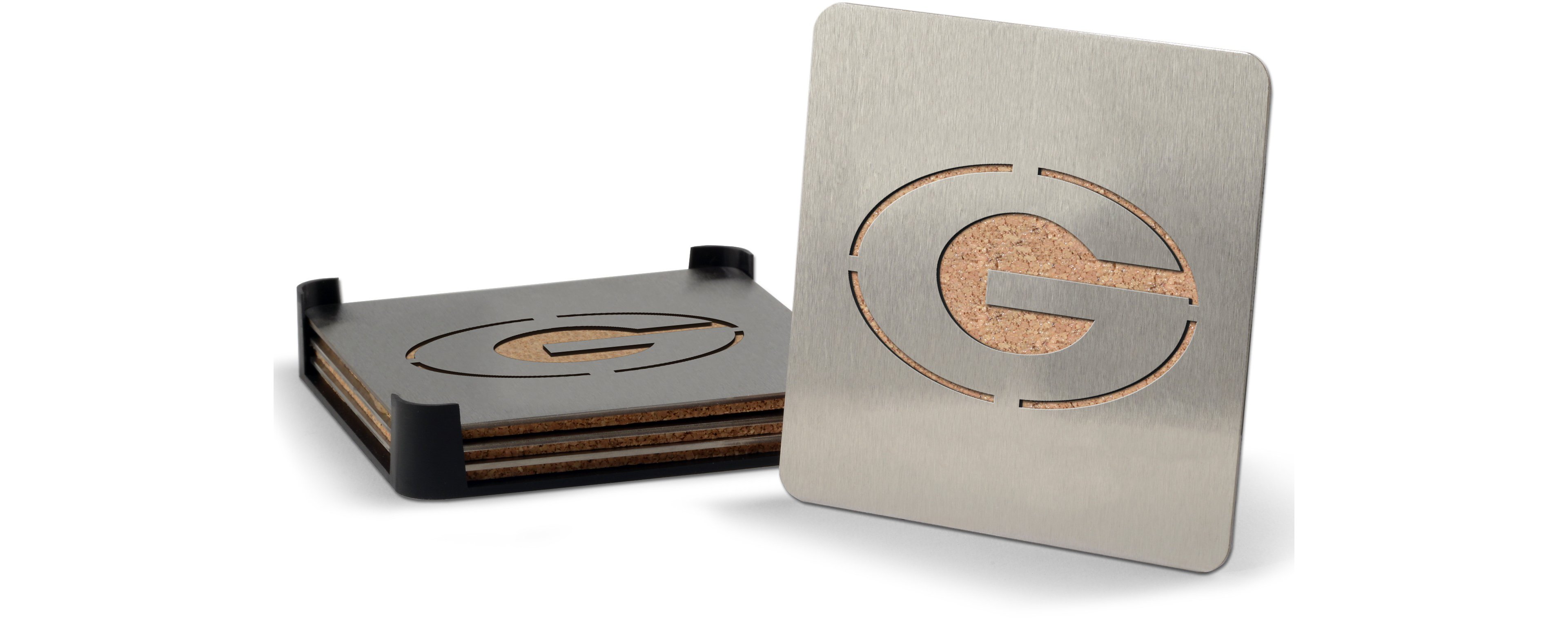 YouTheFan University of Georgia Boasters Coasters 4-Pack