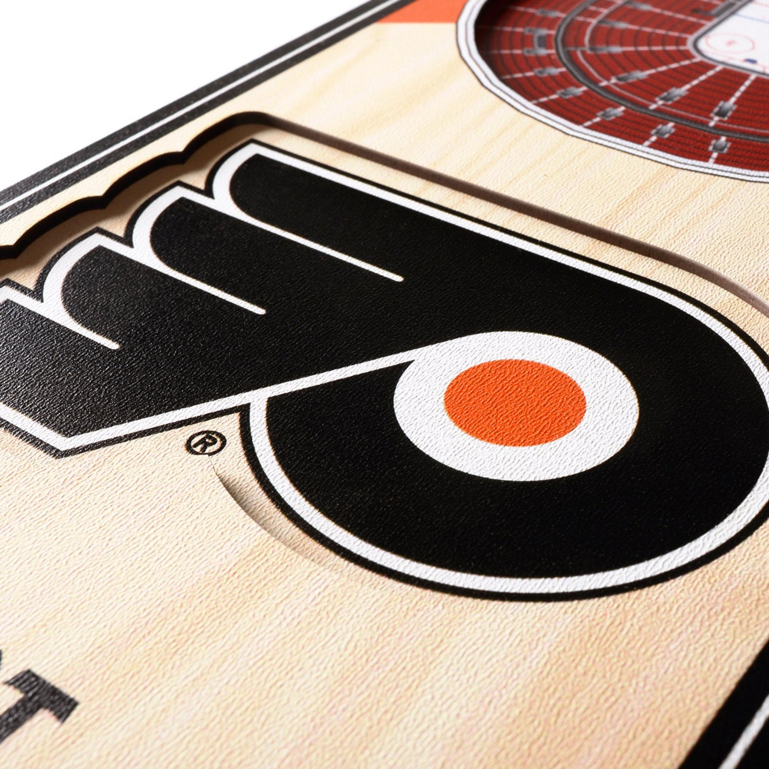 YouTheFan Philadelphia Flyers 6" x 19" 3-D Stadium Banner - view number 3