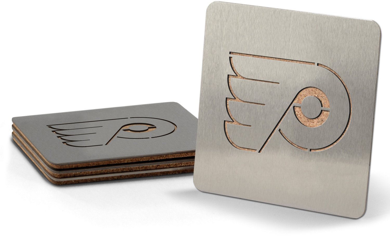 YouTheFan Philadelphia Flyers Boasters 4-Piece Coaster Set