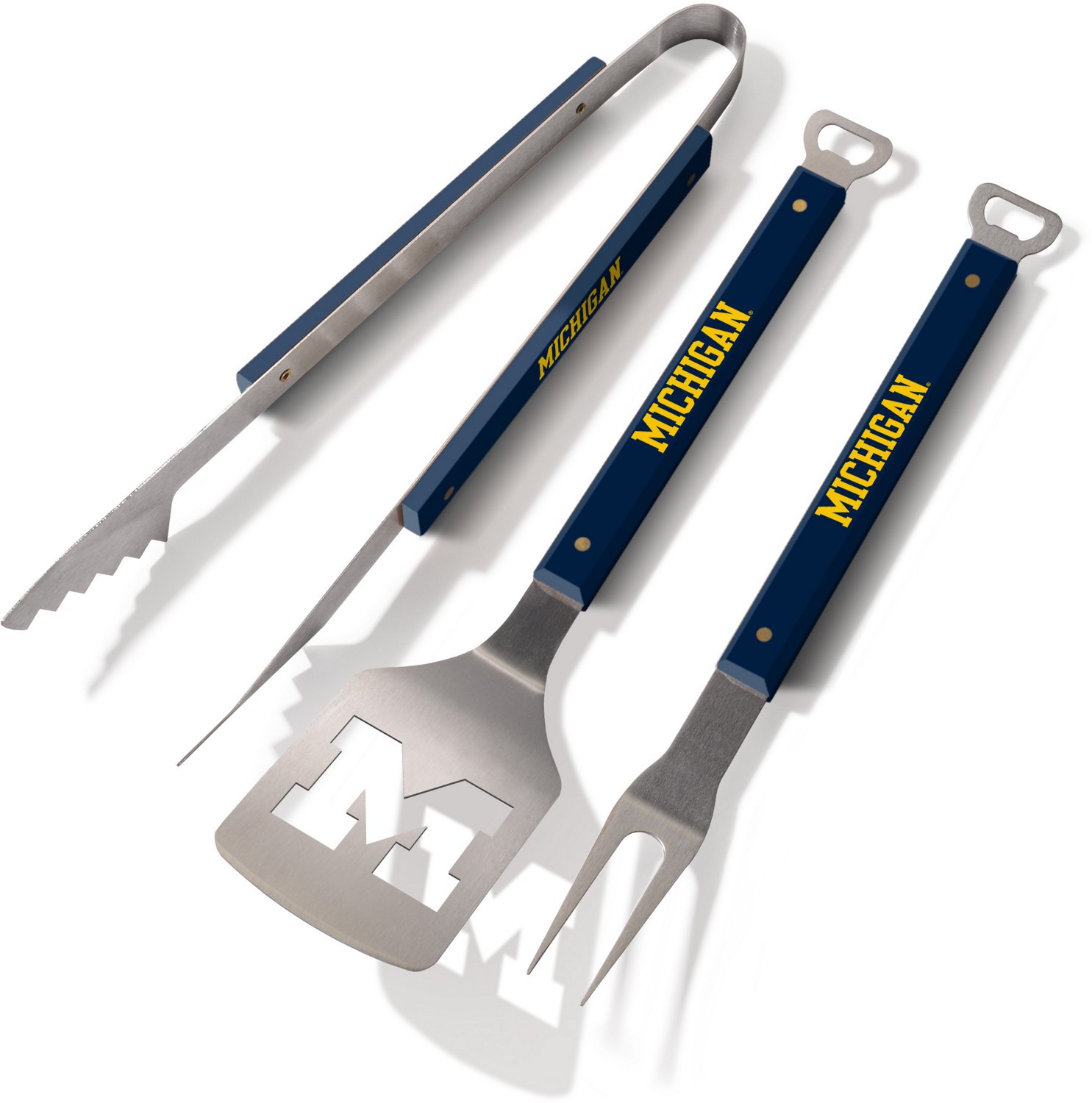 YouTheFan University of Michigan Spirit 3-Piece BBQ Set