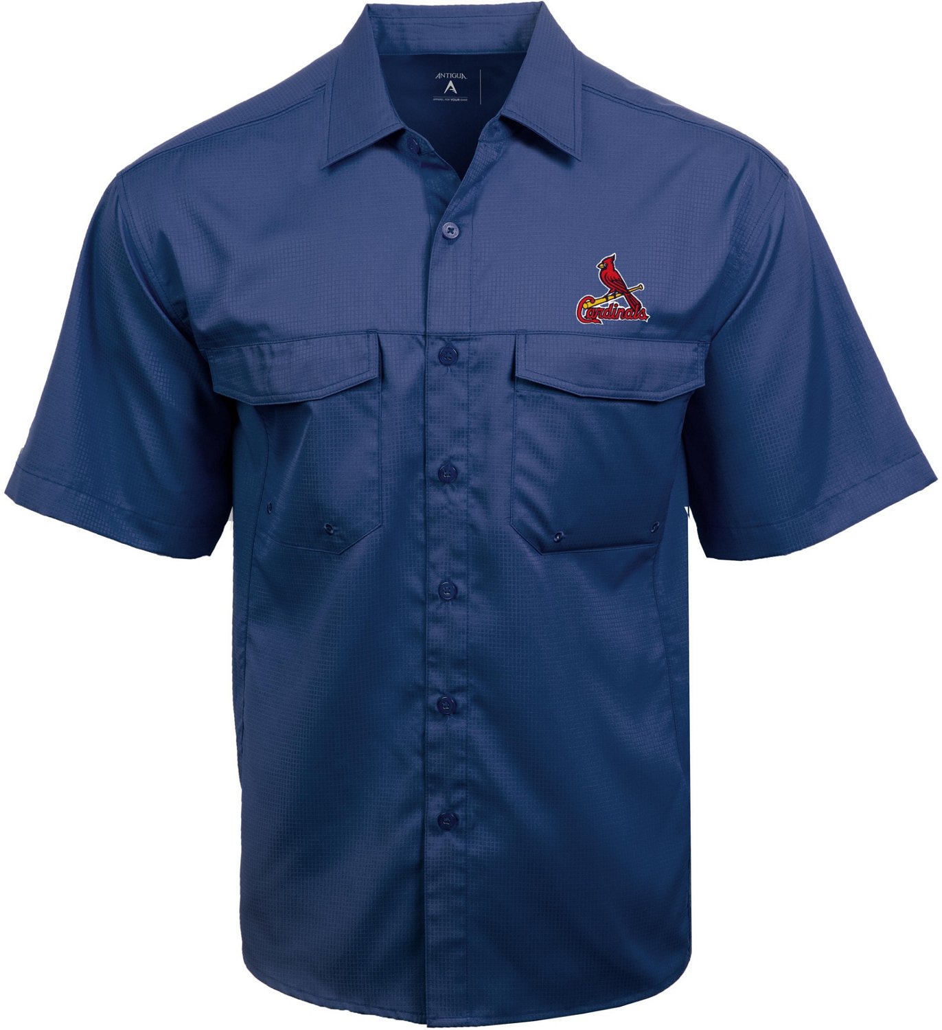 Men's Antigua St. Louis Blues Dynasty Button-Down Shirt