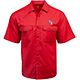 Antigua Men's Texas Rangers Game Day Woven Fishing Shirt                                                                         - view number 1 selected