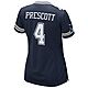Nike Women's Dallas Cowboys Dak Prescott 4 Game Jersey                                                                           - view number 1 selected