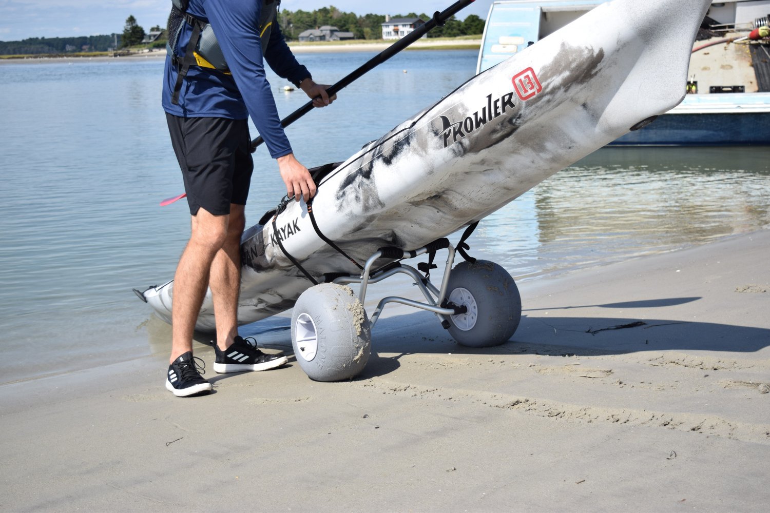 Malone Auto Racks Clipper TRX Deluxe Kayak Cart with Beach Tires - view number 4