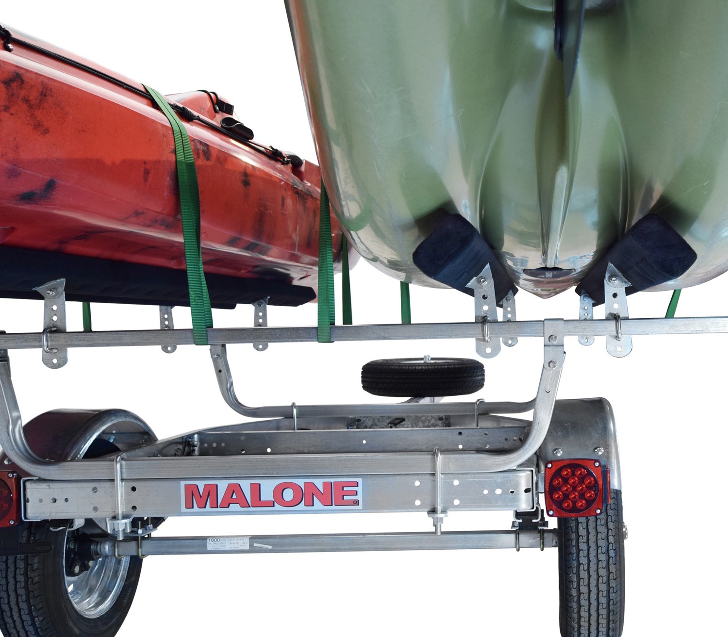 Malone Auto Racks MicroSport 2 Kayak Trailer Kit Academy