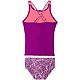 Nike Girls' Swim Pixel Party Spiderback Tankini Two-Piece Swimsuit                                                               - view number 2