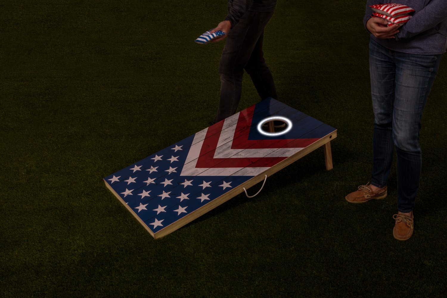 Triumph 2 ft x 4 ft Patriotic LED Cornhole Set                                                                                   - view number 5