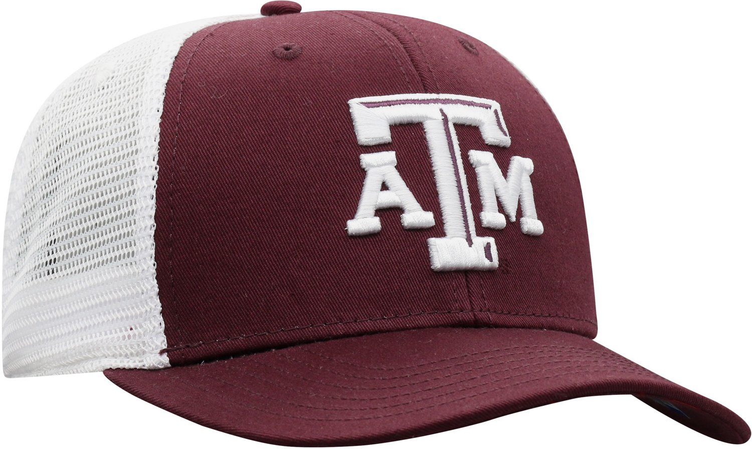 Top of the World Men's Texas A&M University 2Tone Ball Cap - view number 4