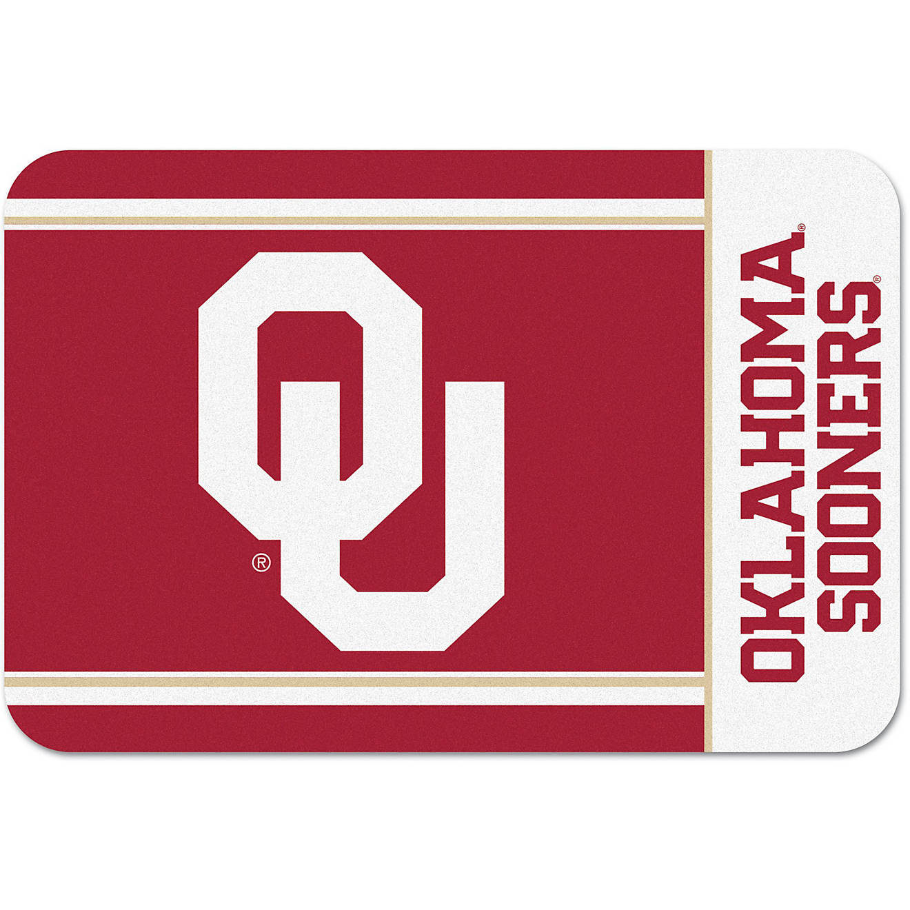 WinCraft University of Oklahoma 20 in x 30 in Welcome Mat                                                                        - view number 1