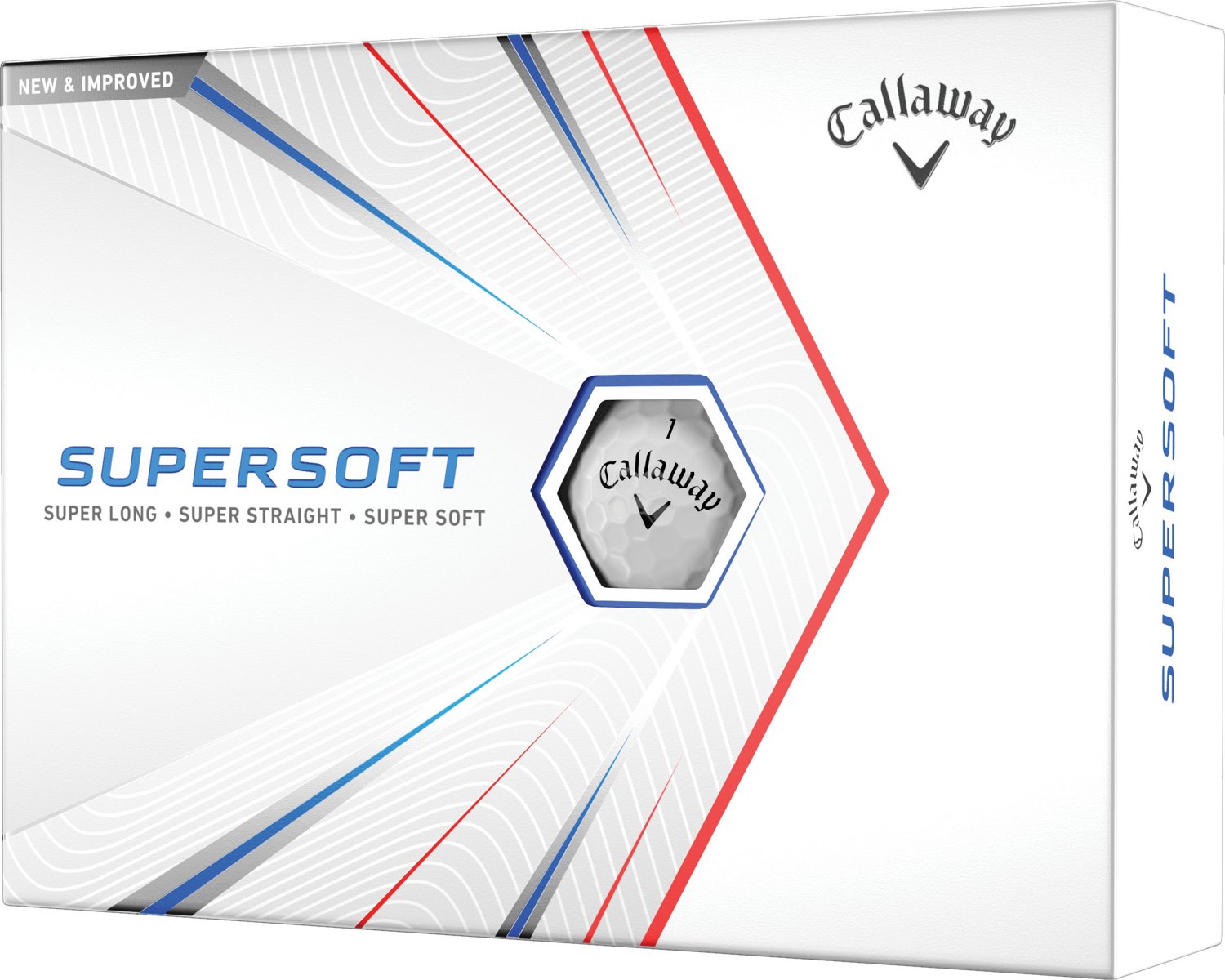 Callaway Supersoft 2021 Golf Balls 12Pack Academy
