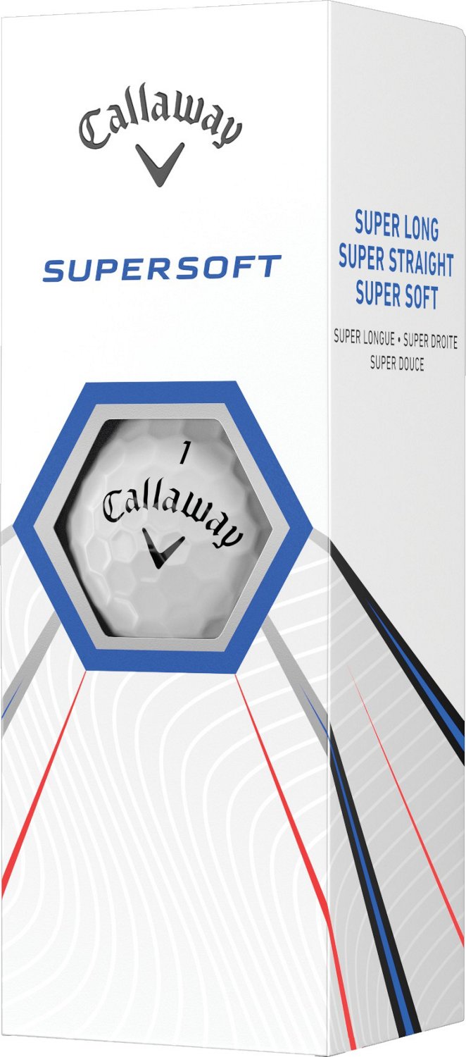 Callaway Supersoft 2021 Golf Balls 12Pack Academy