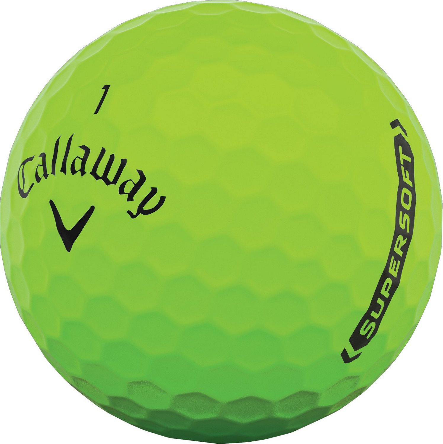 Callaway Supersoft Matte 2021 Golf Balls 12Pack Academy