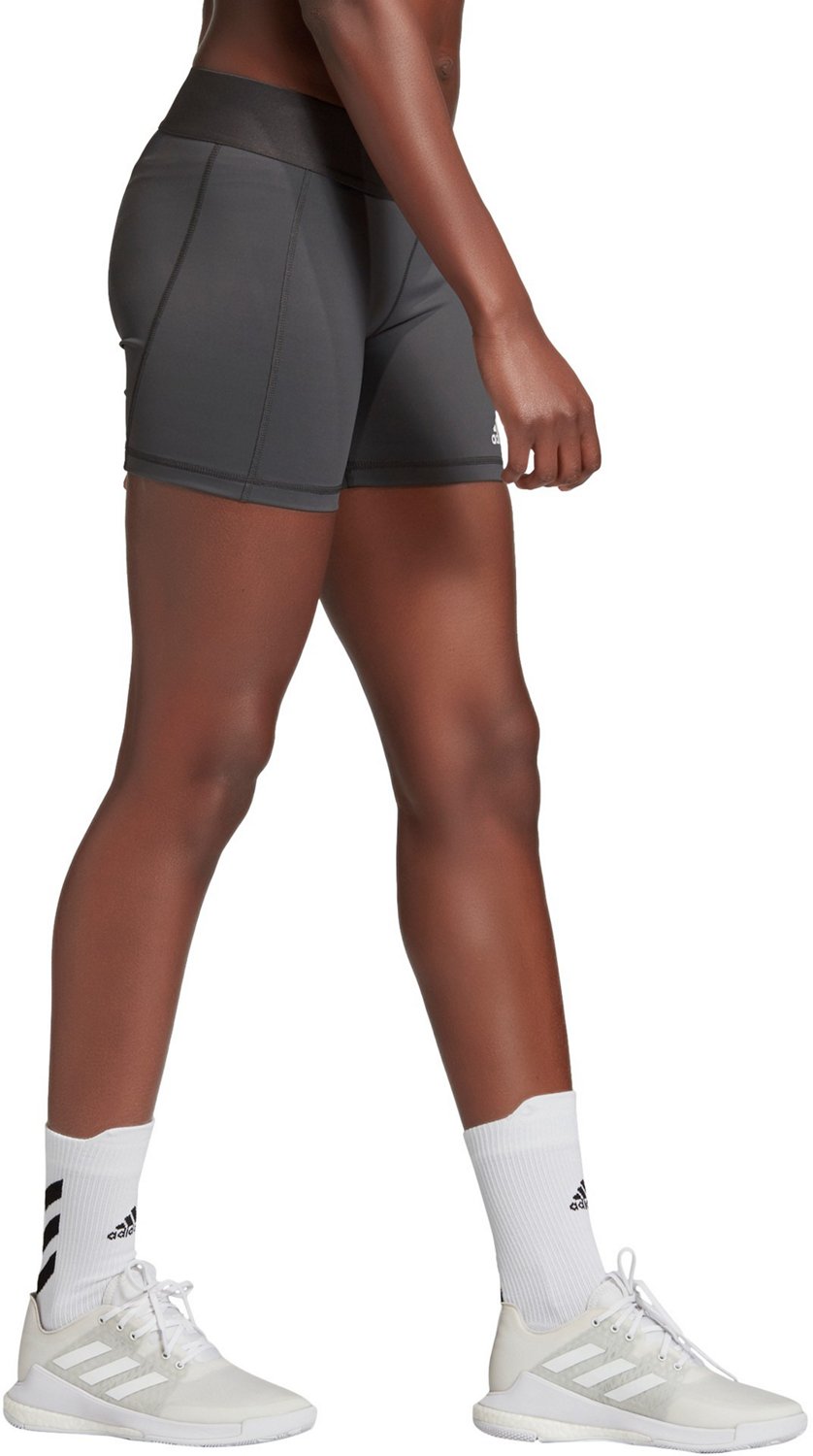 adidas Women’s TechFit Volleyball Shorts 4 in - view number 3