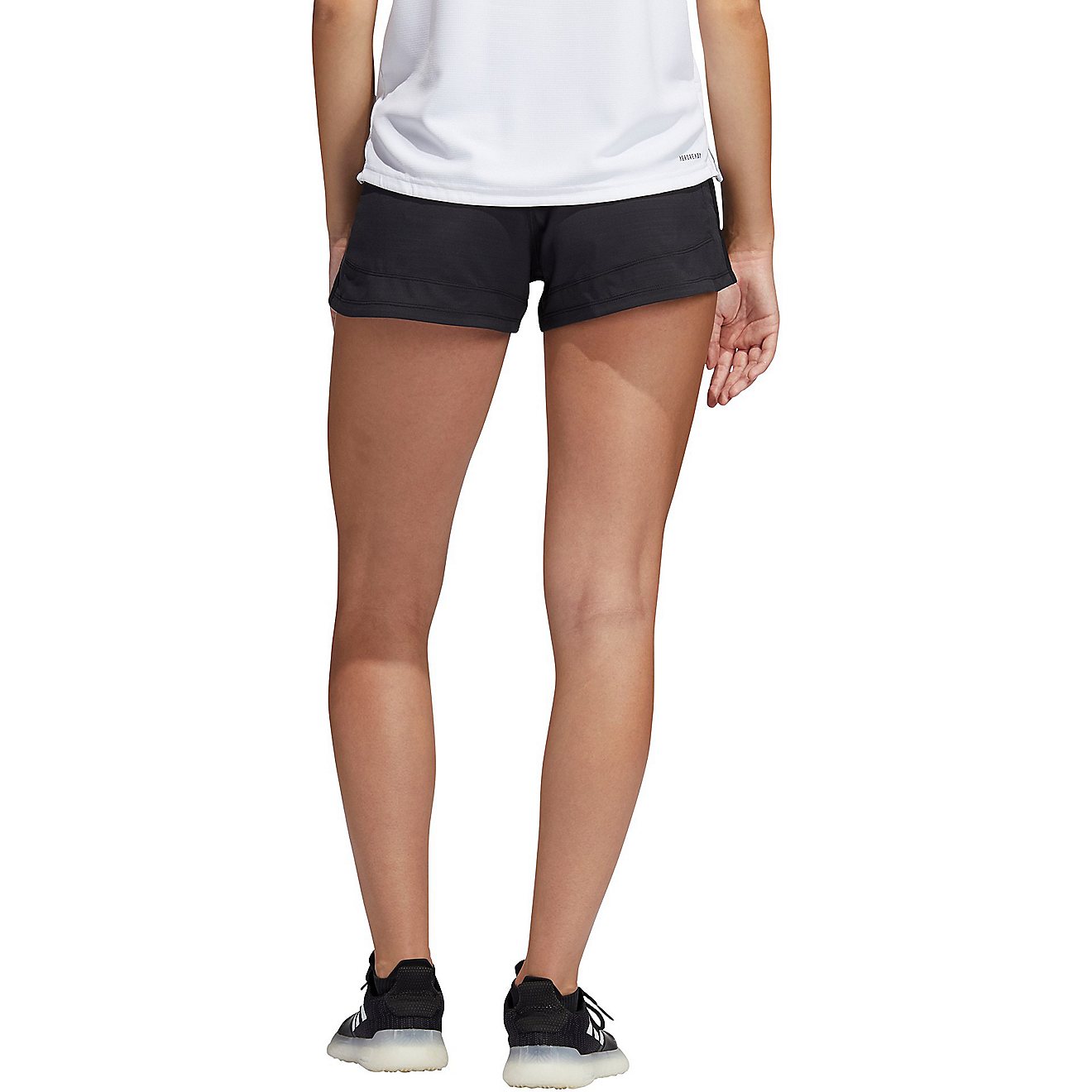 adidas Women's Pacer 3-Stripes Woven Shorts                                                                                      - view number 3